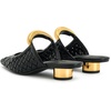 image:imageJW PEI Womens Helena Pierced MulesWoven Black