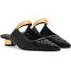 image:imageJW PEI Womens Helena Pierced MulesWoven Black