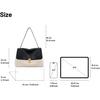 image:imageJW PEI Womens Hilary Shoulder BagBlack Canvas