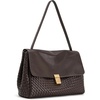 image:imageJW PEI Womens Hilary Shoulder BagDark Brown