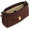 image:imageJW PEI Womens Hilary Shoulder BagDark Brown Faux Suede