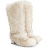 image:imageJW PEI Womens Isabella Slouchy Faux Fur BootsWhite