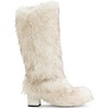 image:imageJW PEI Womens Isabella Slouchy Faux Fur BootsWhite
