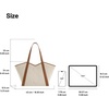 image:imageJW PEI Womens Kiana Large Capacity Tote BagBrown Canvas