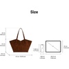image:imageJW PEI Womens Kiana Large Capacity Tote BagDark Brown