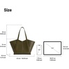image:imageJW PEI Womens Kiana Large Capacity Tote BagWeave Dark Olive