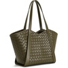 image:imageJW PEI Womens Kiana Large Capacity Tote BagWeave Dark Olive