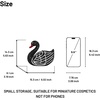 image:imageJW PEI Womens Kinsley Crystal Swan Clutch  Black