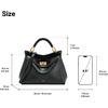 image:imageJW PEI Womens Lucia Classic Top HandbagBlack