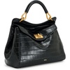image:imageJW PEI Womens Lucia Classic Top HandbagBlack Croc