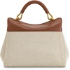 image:imageJW PEI Womens Lucia Classic Top HandbagBrown Canvas