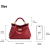 image:imageJW PEI Womens Lucia Classic Top HandbagClaret