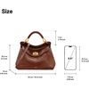 image:imageJW PEI Womens Lucia Classic Top HandbagCoffee Brown