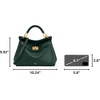 image:imageJW PEI Womens Lucia Classic Top HandbagDark Green