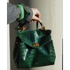 image:imageJW PEI Womens Lucia Classic Top HandbagGreen Croc