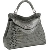 image:imageJW PEI Womens Lucia Classic Top HandbagGrey Croc