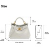 image:imageJW PEI Womens Lucia Classic Top HandbagLight Gray