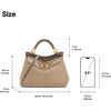 image:imageJW PEI Womens Lucia Classic Top HandbagTaupe