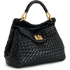 image:imageJW PEI Womens Lucia Classic Top HandbagWoven Black