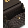 image:imageJW PEI Womens Lucia Classic Top HandbagWoven Dark Brown