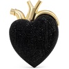 image:imageJW PEI Womens Maren Artificial Crystal Heart Shaped BagBlack Gold