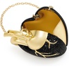 image:imageJW PEI Womens Maren Artificial Crystal Heart Shaped BagBlack Gold