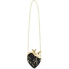 image:imageJW PEI Womens Maren Artificial Crystal Heart Shaped BagBlack Gold