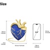 image:imageJW PEI Womens Maren Artificial Crystal Heart Shaped BagCobalt Blue