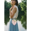 image:imageJW PEI Womens Maren Artificial Crystal Heart Shaped BagPink