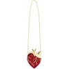 image:imageJW PEI Womens Maren Artificial Crystal Heart Shaped BagRed
