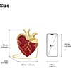 image:imageJW PEI Womens Maren Artificial Crystal Heart Shaped BagRed