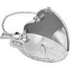 image:imageJW PEI Womens Maren Artificial Crystal Heart Shaped BagSilver
