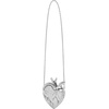 image:imageJW PEI Womens Maren Artificial Crystal Heart Shaped BagSilver