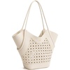 image:imageJW PEI Womens Maribel Woven Panel Tote BagIvory
