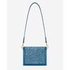 image:imageJW PEI Womens Mini Flap CrossbodyBlue Denim Weave