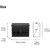image:imageJW PEI Womens Mini Flap CrossbodyCharcoal Black