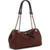 image:imageJW PEI Womens Mireya Faux Suede Chain Shoulder BagDark Brown