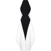 image:imageJW PEI Womens Monochrome Paneled Maxi DressBlack