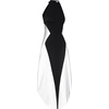 image:imageJW PEI Womens Monochrome Paneled Maxi DressBlack