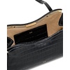 image:imageJW PEI Womens Naomi Satin Curved Shoulder BagBlack Croc