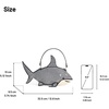 image:imageJW PEI Womens Nerys Faux Suede Shark Look Top Handle BagBlack