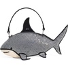 image:imageJW PEI Womens Nerys Faux Suede Shark Look Top Handle BagBlack