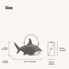 image:imageJW PEI Womens Nerys Faux Suede Shark Look Top Handle BagGrey