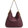 image:imageJW PEI Womens Nina Metal Charm Hobo BagBurgundy
