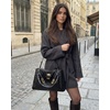 image:imageJW PEI Womens Rhea Large Shoulder BagBlack Woven