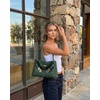image:imageJW PEI Womens Rhea Pebbled Double Buckle Shoulder BagTeal