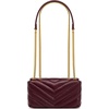 image:imageJW PEI Womens Riley Dachshund Quilted Flap Shoulder BagDeep Burgundy
