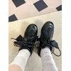 image:imageJW PEI Womens Rosie Bow Tie Low Top SneakersBlack