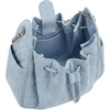 image:imageJW PEI Womens Rowan Ruched Drawstring Chain Bucket BagBlue