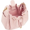 image:imageJW PEI Womens Rowan Ruched Drawstring Chain Bucket BagPink
